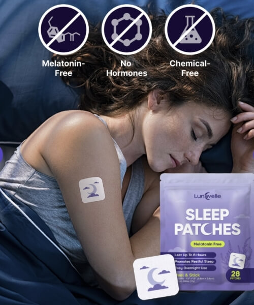 Lunavelle Sleep Patches Sverige - Pris Omdöme Ingredienser