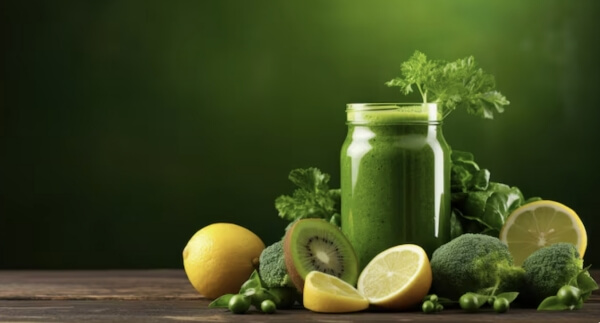 Livsmedel som på naturlig väg kompletterar en hälsosam detox